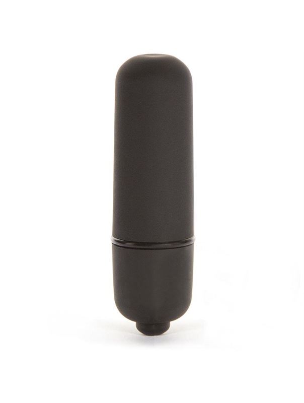 Черная вибропуля X-Basic Bullet Mini 10 speeds (5,9 см)
