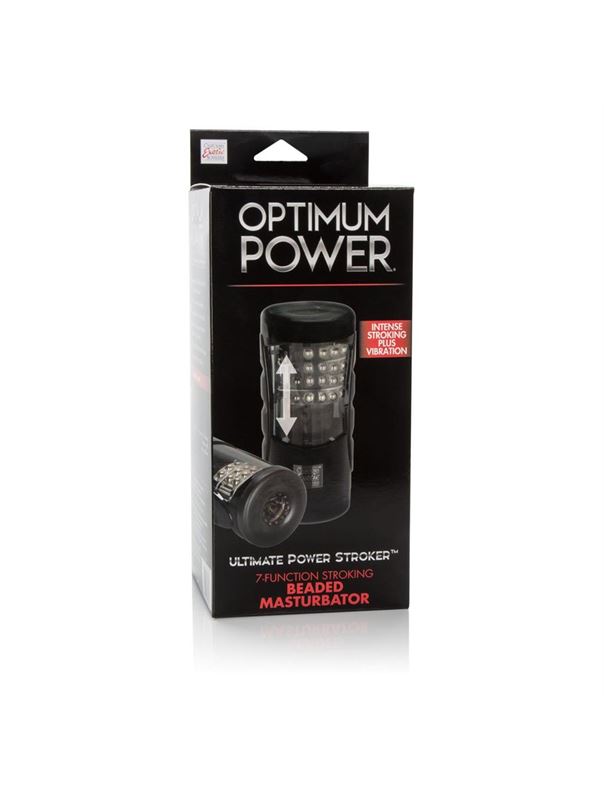 Мастурбатор с вибрацией Optimum Power - Ultimate Power Stroker (21,5 см)