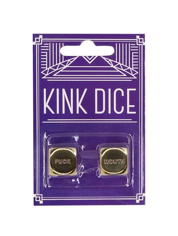 Золотистые игральные кубики Kink Dice