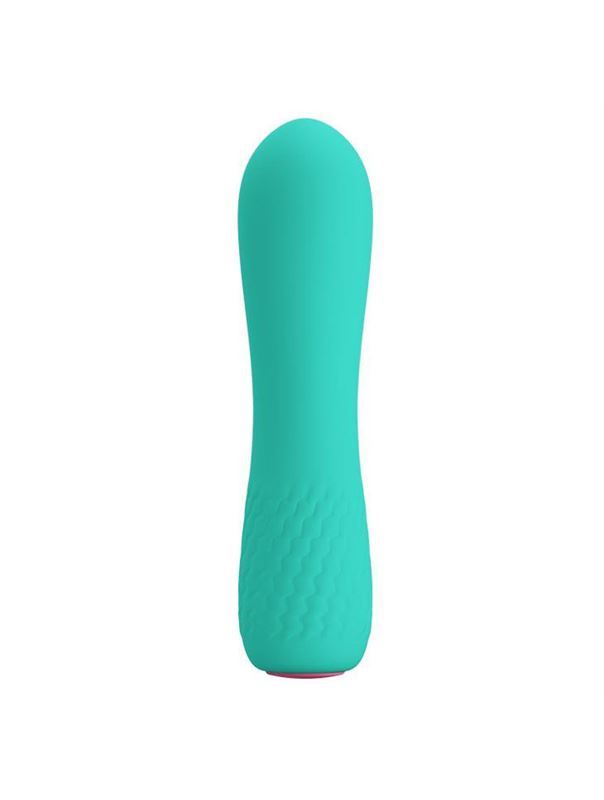 Мятный мини-вибратор Elfin (11,9 см)
