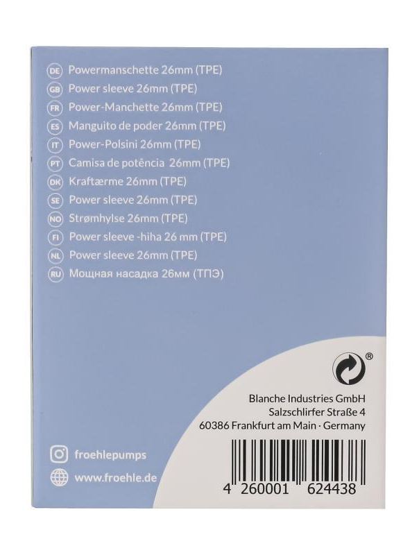 Большое эрекционное кольцо Power Sleeve