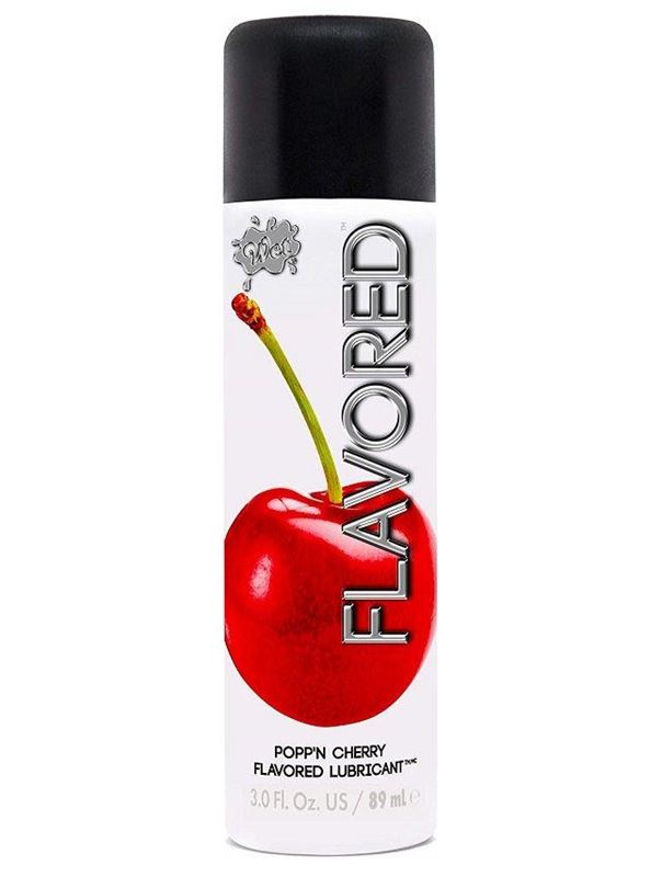 Лубрикант Wet Flavored Popp N Cherry с ароматом вишни (89 мл)