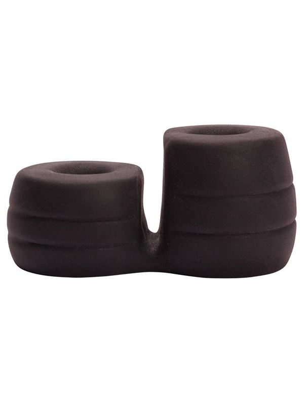Широкое эрекционное кольцо с подхватом мошонки Thick Cock & Ball Ring