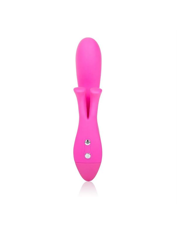 Розовый вибратор Embrace sweetheart wands - 20 см.