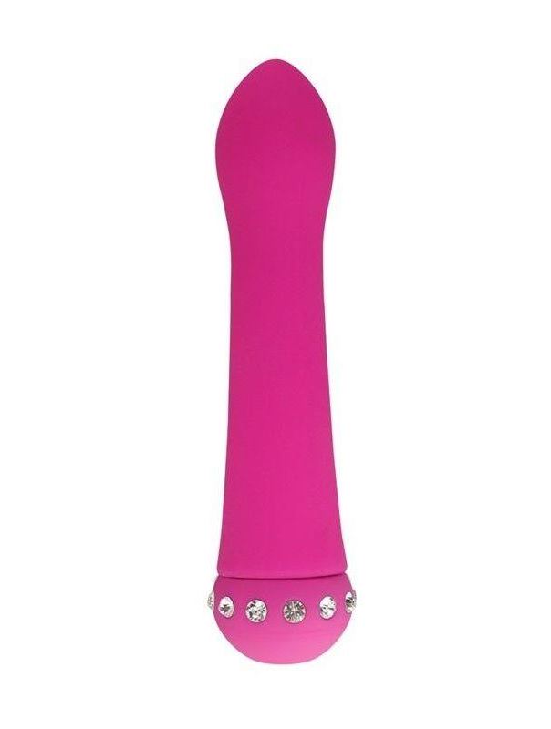Розовый вибратор SPARKLE SUCCUBI BLISS CARESSING VIBE (14,2 см)