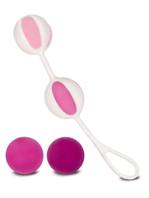 Розовые вагинальные шарики Geisha Balls 2