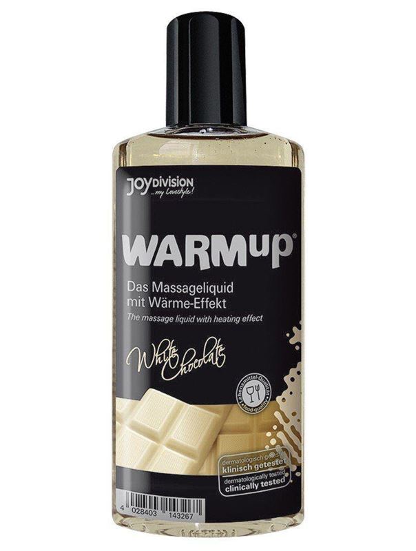 Разогревающее масло WARMup White chocolate - 150 мл.
