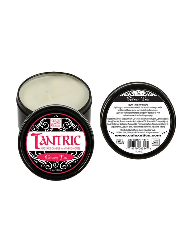 Массажная свеча Tantric Soy -Green Tea
