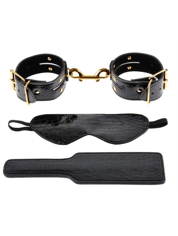 Набор для бондажа Fantasy Bondage Kit с золотистыми элементами