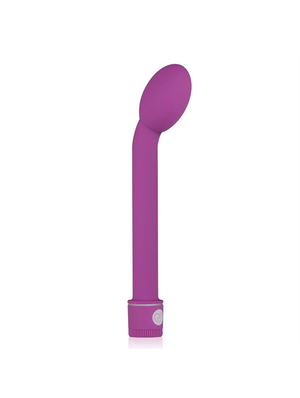 Фиолетовый вибратор Easytoys G-Spot Vibrator для точки G (21 см)
