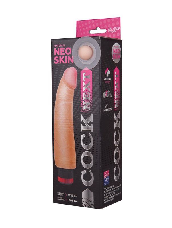 Телесный вибратор COCK NEXT 6" (17,5 см)