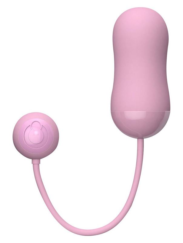 Розовое виброяйцо BIBI REMOTE EGG 