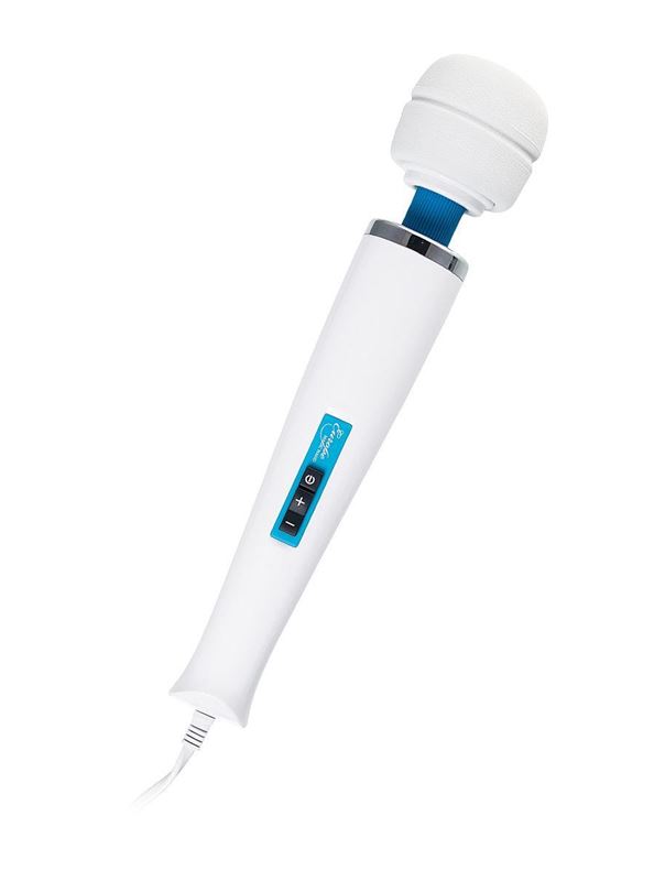 Белый вибромассажёр Magic Wand Europe (31,5 см)