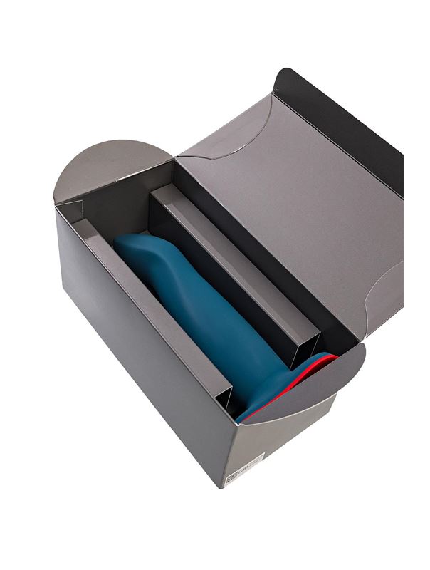 Синий фаллоимитатор Limba Flex L (18,1 см)