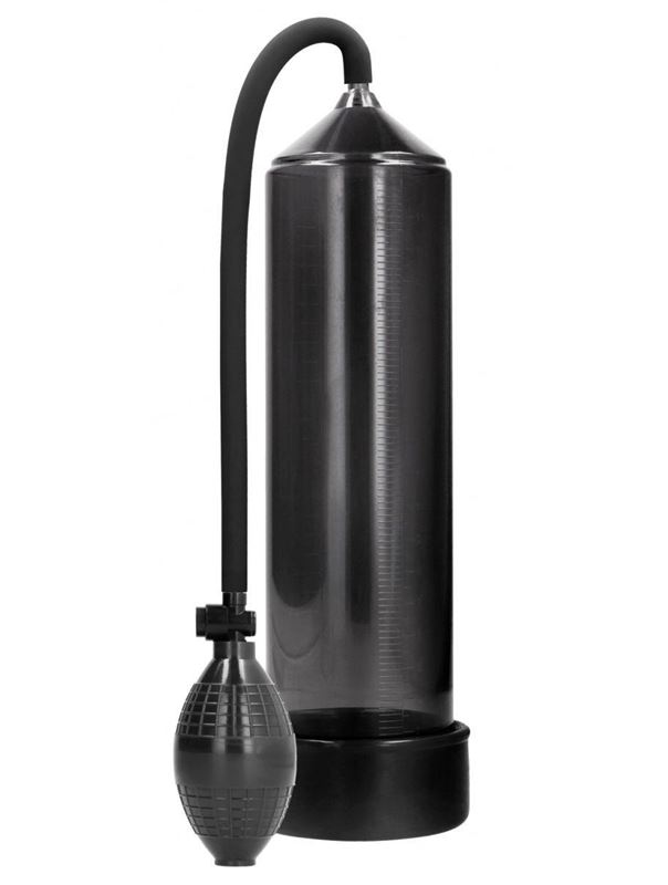 Черная ручная вакуумная помпа для мужчин Classic Penis Pump