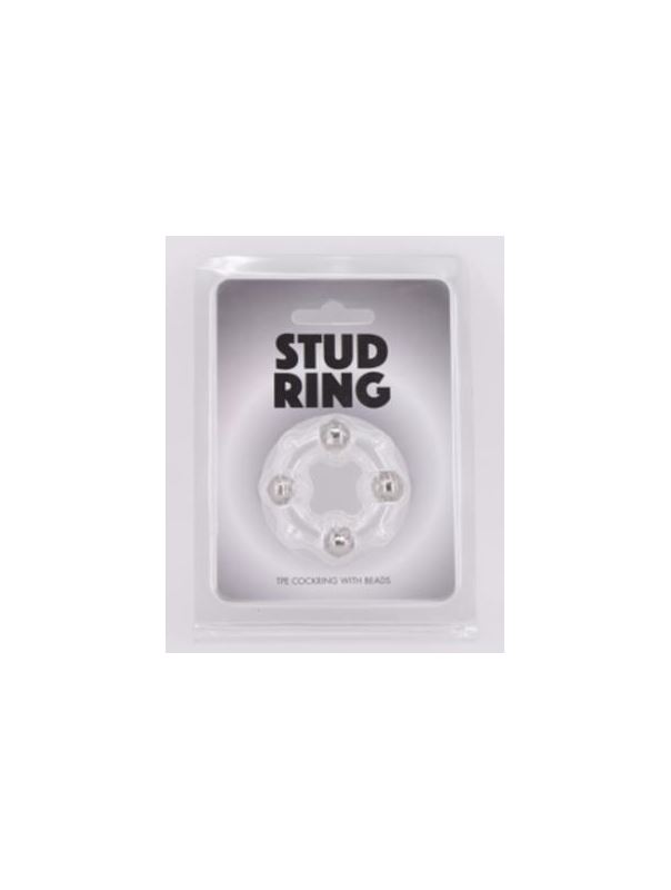 Эрекционное кольцо Stud Ring с бусинами