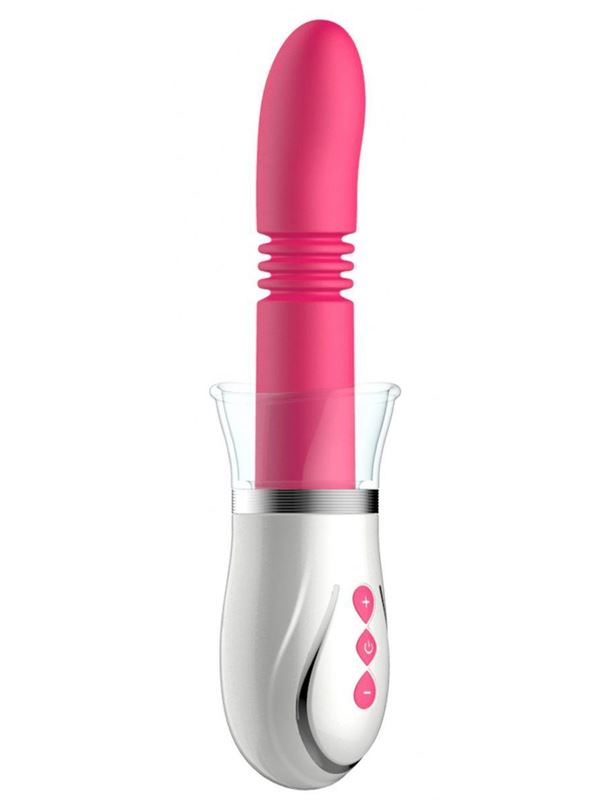 Розовый набор Thruster 4 in 1 Rechargeable Couples Pump Kit