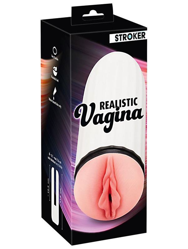 Мастурбатор вагина Realistic Vagina в колбе