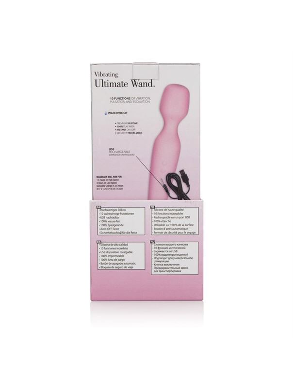 Вибромассажер Vibrating Ultimate Wand - 21,5 см.