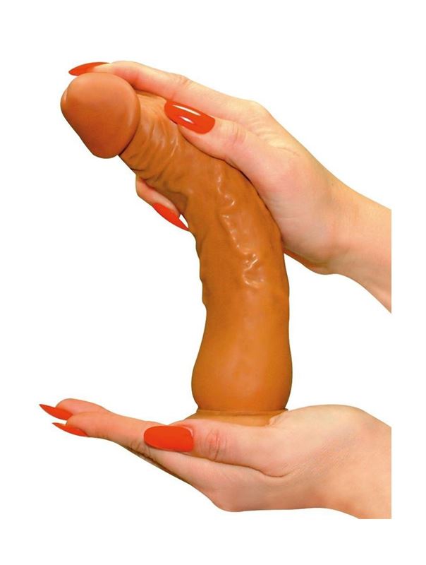 Реалистичный фаллоимитатор Latin Lover (23 см)