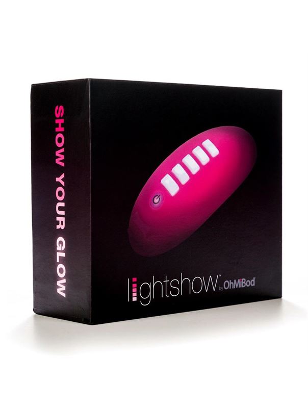 Вибратор со световыми эффектами LightShow