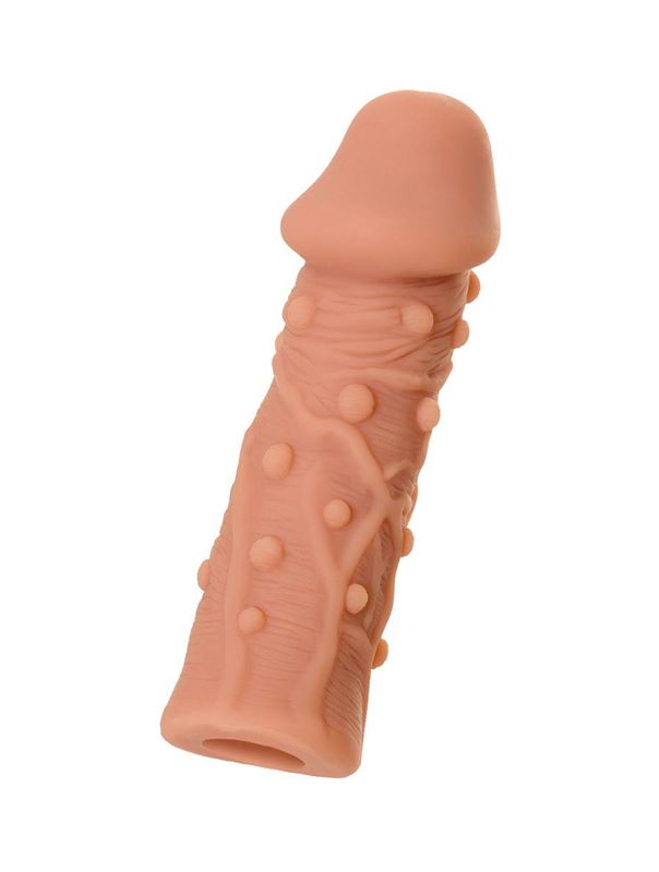 Насадка фаллического вида с венками и шишечками Extreme Sleeve 006 S-size (12,7 см)