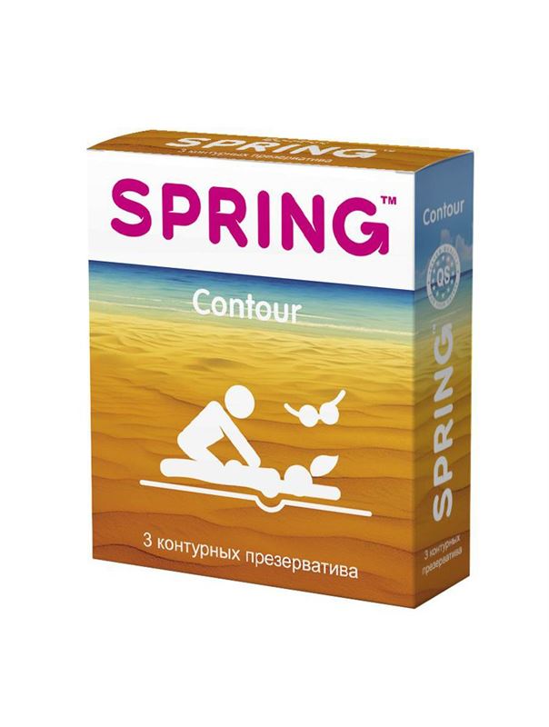 Контурные презервативы SPRING CONTOUR (3 шт)