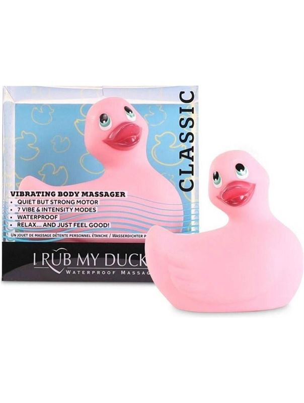 Розовый вибратор-уточка I Rub My Duckie 2.0