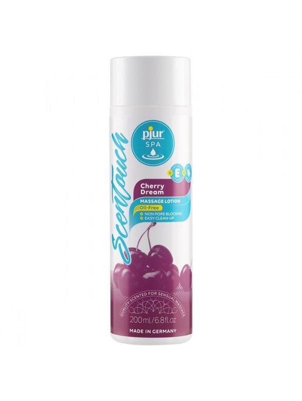 Массажный лосьон с ароматом вишни Pjur SPA - Scentouch Cherry Massage Lotion (200 мл)