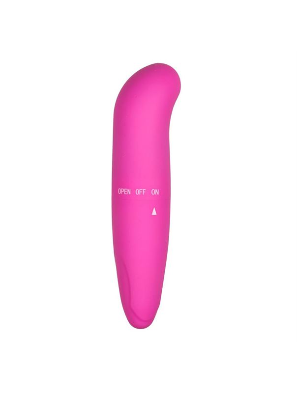 Розовый мини-вибратор Easytoys Mini G-Spot Vibrator для G-стимуляции (12 см)