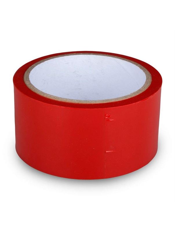 Красная лента для бондажа Easytoys Bondage Tape (20 м)