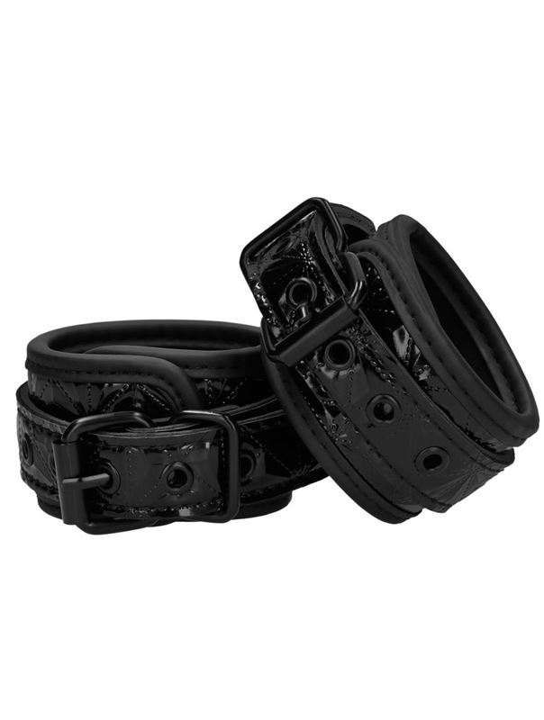 Черные поножи с распоркой Luxury Spreader Bar