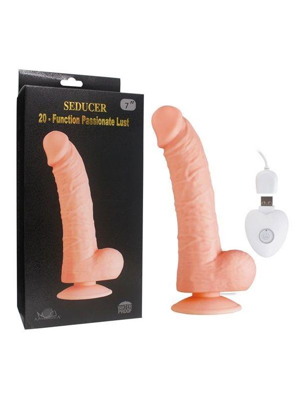 Телесный вибратор SEDUCER 20 Function Passionate Lust (22,5 см)