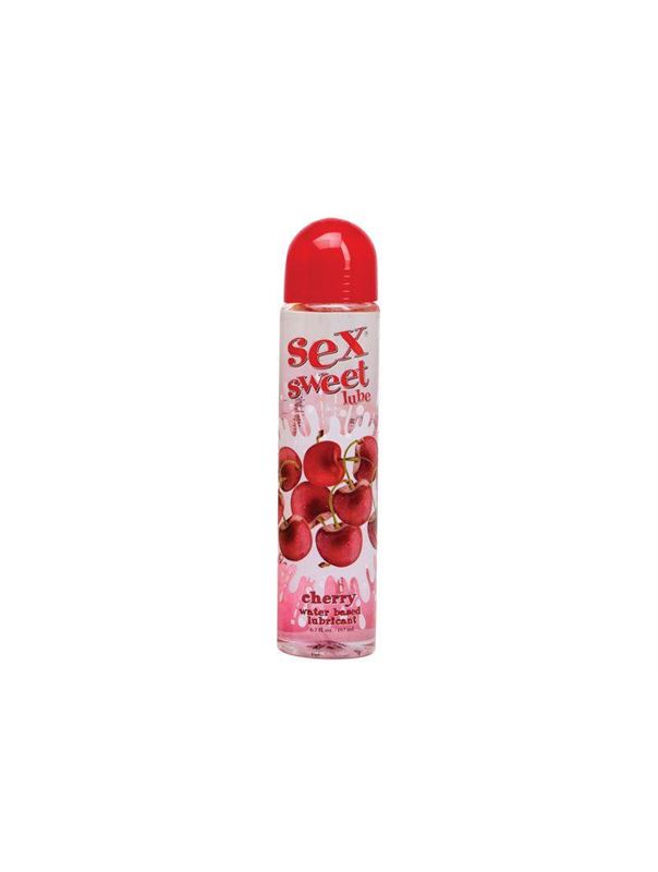 Вкусовой лубрикант с ароматом вишни Sex Sweet Lube - 197 мл.