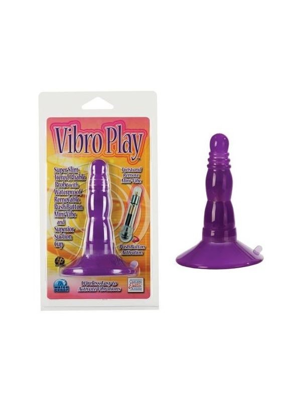 Анальная пробочка VIBRO PLAY PURPLE