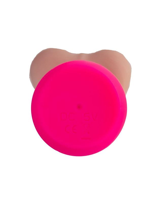 Реалистичный вибратор Ailighter Telescopic Lover с пультом ДУ (27,1 см)