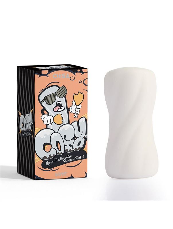 Белый мастурбатор Vigor Masturbator Pleasure Pocket