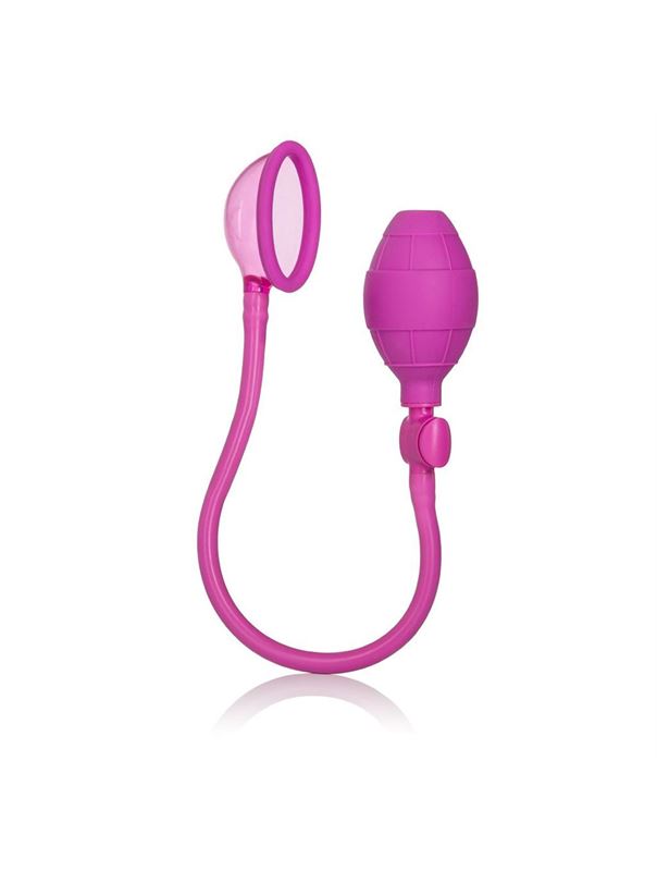 Розовая помпа для клитора Mini Silicone Clitoral Pump