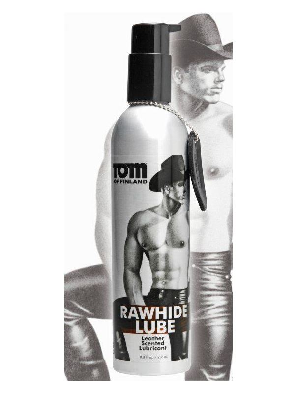 Лубрикант для анального секса с запахом кожи Tom of Finland Rawhide Leather Scented - 236 мл.