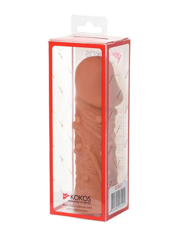 Насадка фаллического вида с венками и шишечками Extreme Sleeve 006 S-size (12,7 см)