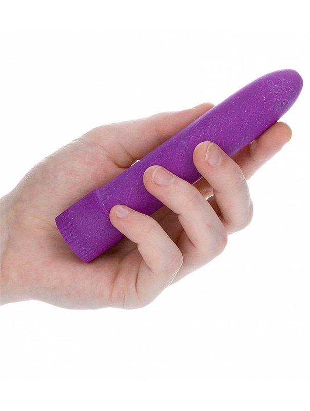 Фиолетовый вибратор 5.5" Vibrator Biodegradable (14 см)