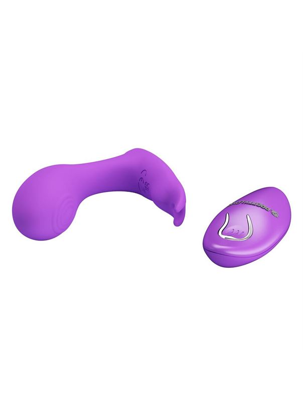 Фиолетовый стимулятор G-точки Idabelle с пульдом ДУ (10,1 см)