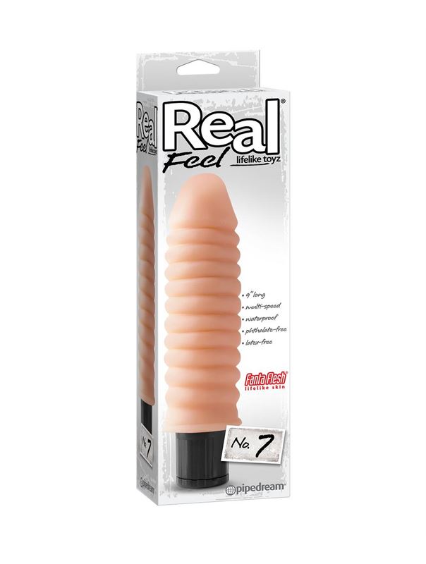 Реалистичный вибромассажер Real Feel №7 (22,9 см)