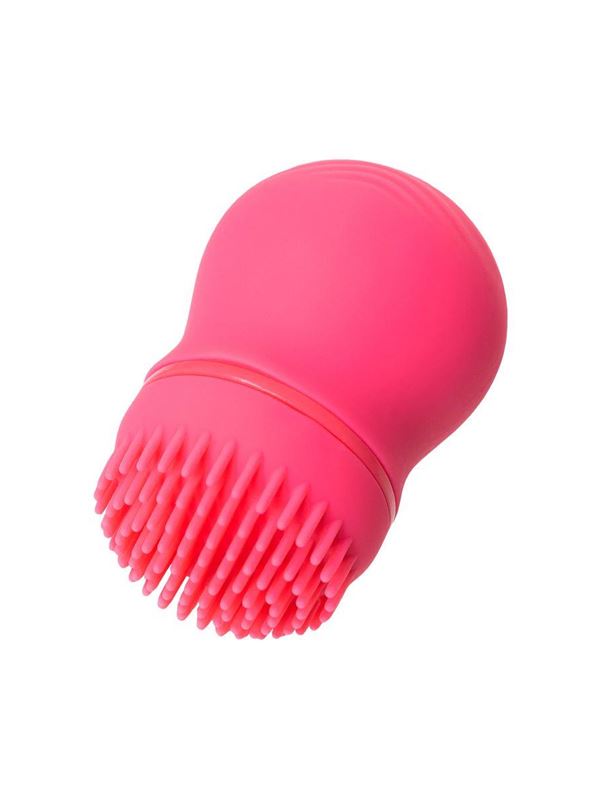 Розовый стимулятор клитора CURU-CURU BRUSH ROTER