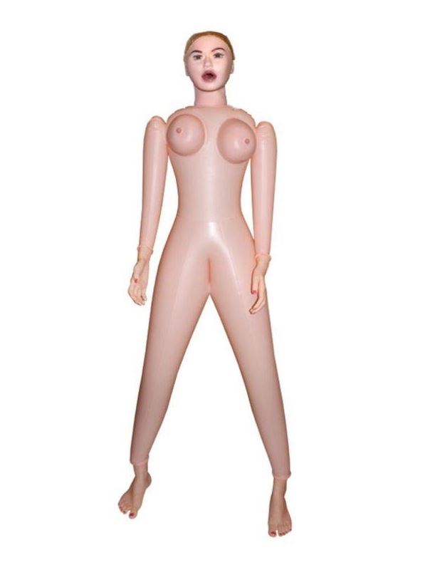 Надувная кукла BIG TITS DOLL с 2 любовными отверстиями
