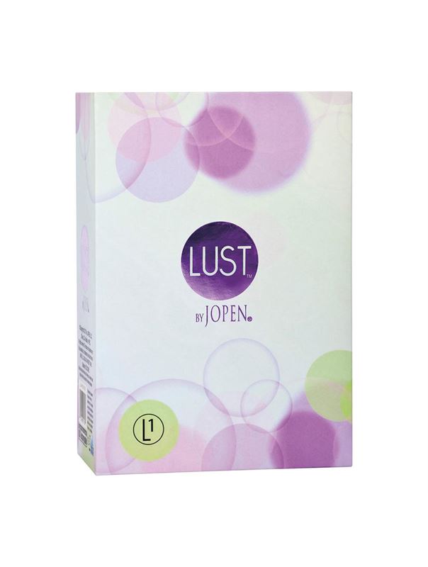  Фиолетовый мини-вибратор Lust by JOPEN L1 перезаряжаемый
