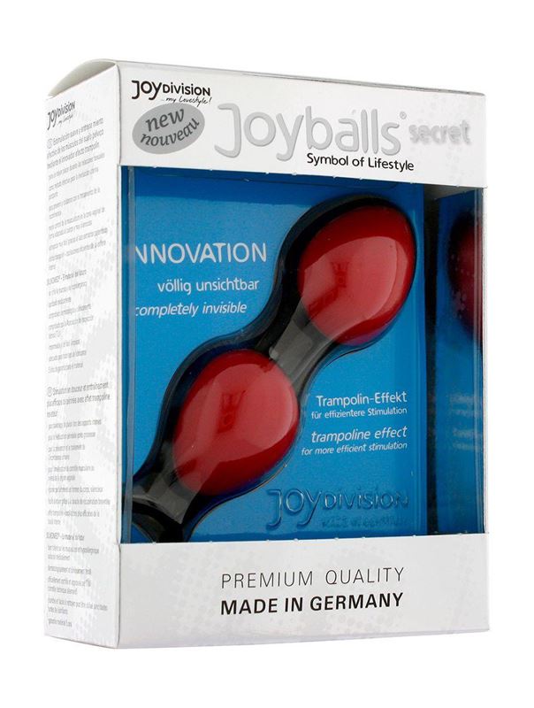 Красные вагинальные шарики Joyballs Secret