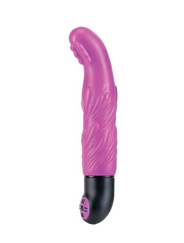 Фиолетовый вибратор PURE - G-SPOT VIBE (18,5 см)