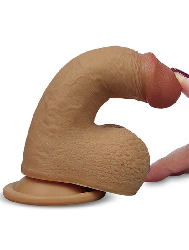 Кофейный вибратор Nature Cock Gabe 6 с голосовым приёмником (15 см)