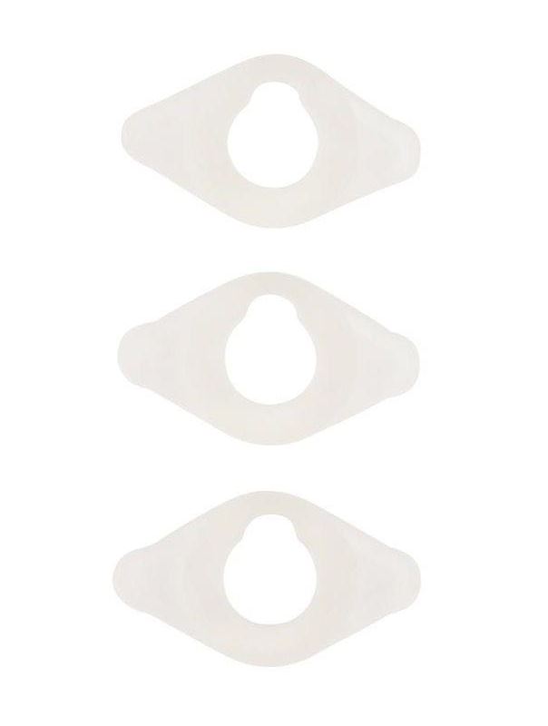 Набор Love Rings из 3 малых вытянутых эрекционных колец